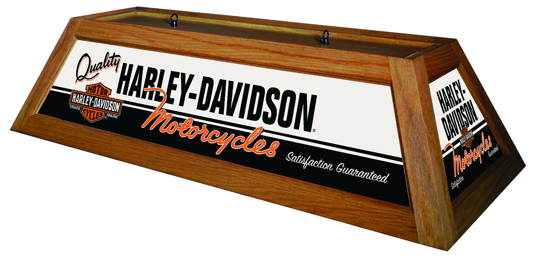 Harley-Davidson Quality Motorcycles Billiard Lamp Brown Finish HDL-11781