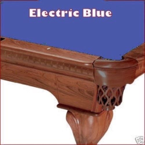 10' Electric Blue ProLine Classic TEFLON Billiard Pool Table Cloth Felt