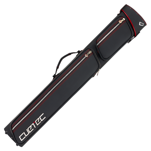Cuetec 95-750 2Bx4S Black Billiards Pool Cue Stick Case w/ Shoulder Strap