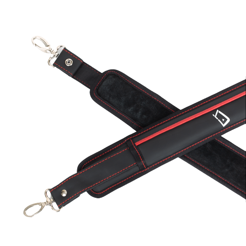 Cuetec 95-750 2Bx4S Black Billiards Pool Cue Stick Case w/ Shoulder Strap