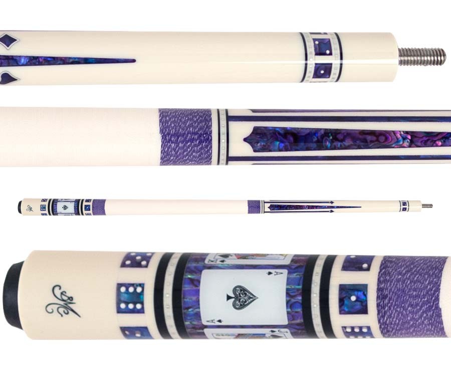 こ*ん様 billiards Meucci Original CUE Meucci MECAS05 BMC Casino-5 Purple Pool Cue Stick w/ 'The Pro